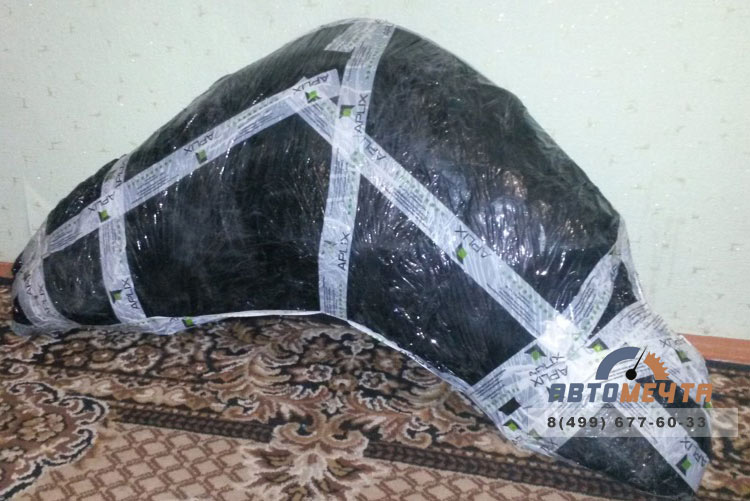 Упаковка расширителей арок на Уаз Патриот