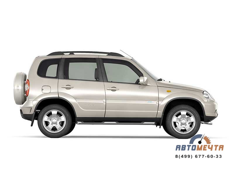Защита порогов с накладками 63 мм для CHEVROLET NIVA 2009- Защита порогов с накладками 63 мм для CHEVROLET NIVA 2009-