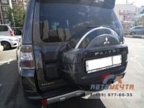 Бокс запасного колеса на Паджеро 4-1
