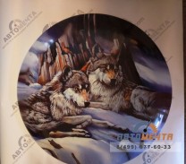 Бокс запасного колеса с виниловой наклейкой -9