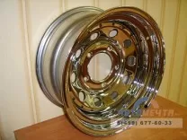 Диск УАЗ стальной хромированный 5x139,7 8xR16