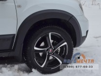 Расширители колесных арок для Рено Дастер 12-20 г.в.-5