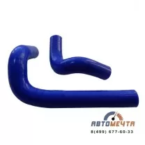 Комплект силиконовых патрубков отопителя (печки) ВАЗ-21073 инжектор (2 шт)