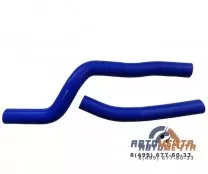 Комплект силиконовых патрубков отопителя (печки) ВАЗ-2123 Нива Шевроле (2 шт)