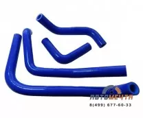 Силиконовые патрубки на ОТОПИТЕЛЬ УАЗ-3163 Патриот до 2012 года (4 шт)