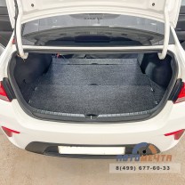 Органайзер (фальшпол) в багажник для Kia Rio 4 (2017-) с подъемным механизмом-0