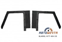 Арки (накладки внутренние) передних дверей УАЗ 452 Буханка (АБС-пластик 2 шт)-0