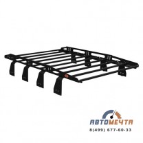 Багажник разборный для УАЗ Хантер (Алюминий, 8-ми опорный, 2,1х1,4м)-1