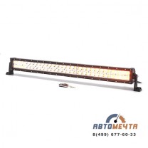 Балка светодиодная двухрядная 180W CREE двухрежимная (белый/желтый) combo 60 диодов, 82 см, 33