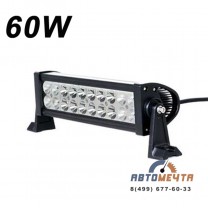 Балка светодиодная двухрядная 60W двухрежимная (белый/желтый) combo 31 см, 80 диодов-2