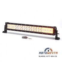 Балка светодиодная двухрядная (двухцветная LED 120W CREE комбинированного света 56 см, 22