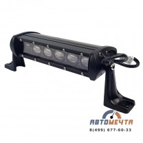 Балка светодиодная однорядная (30W 6 диодов, OSRAM ближнего света 23 см, 9