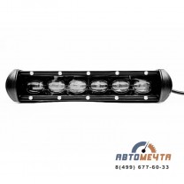 Балка светодиодная однорядная (30W 6 диодов, OSRAM ближнего света 23 см, 9