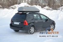 Автобокс на крышу Аэро Turino Sport 480 л ABS с двухсторонним открыванием -0