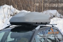 Автобокс на крышу Аэро Turino Sport 480 л ABS с двухсторонним открыванием -5