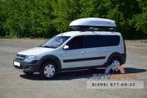 Автобокс на крышу Аэро Turino Sport 480 л ABS с односторонним открыванием -4