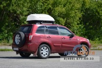 Автобокс на крышу Аэро Turino Compact 360л ABS с односторонним открыванием -2