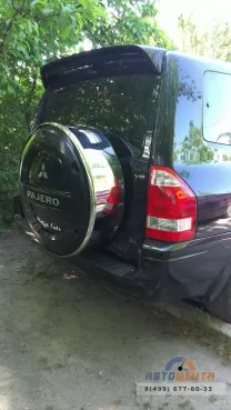 Бокс запасного колеса на Паджеро 3