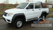 Бушвакеры УАЗ Патриот ПИКАП 160мм глянец, шагрень с 2016 (1 бак)