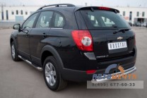 Пороги труба для Chevrolet Captiva 2012-1