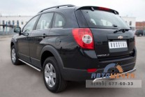 Пороги труба на Chevrolet Captiva 2012-1
