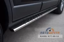 Пороги труба на Chevrolet Captiva 2012