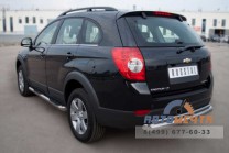 Защита заднего бампера Chevrolet Captiva 2012-4