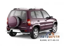 Защита 76 мм порогов вогнутые трубы для CHEVROLET NIVA 2009- 