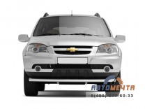 Защита переднего бампера одинарная 63 мм для CHEVROLET NIVA 2009- -0 Защита переднего бампера одинарная 63 мм для CHEVROLET NIVA 2009- -0