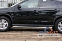 Пороги для Citroen C4 Aircross по доступной цене-0