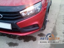 Дефлектор капота МИНИ LADA Веста с 2015-3
