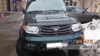 Дефлектор (спойлер) капота УАЗ Патриот узкий-1