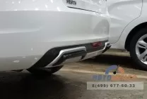 Накладка (диффузор) заднего бампера LADA Веста / SW