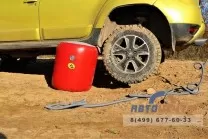 Надувной (воздушный) автомобильный домкрат 