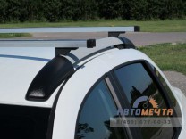 Рейлинги с алюминиевыми поперечинами 1,18 (Серебро) 