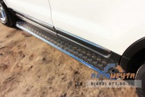 Пороги труба для Ford Eplorer 2012 нержавейка-0