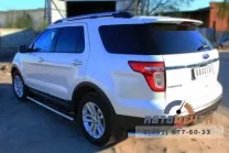 Защита заднего бампера для Ford Eplorer 2012