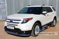 Пороги для Ford Eplorer 2012 обвес из нержавейки-1