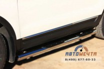 Пороги для Ford Eplorer 2012 обвес из нержавейки-0