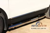 Пороги для Ford Eplorer 2012 обвес из нержавейки