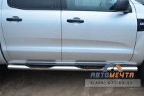 Пороги труба для Ford Ranger 2012-0