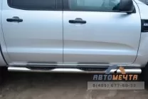 Пороги труба для Ford Ranger 2012