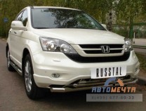 Защита бампера передняя на Honda CR-V 2010-2012-0