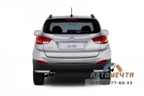 Защита заднего бампера угловая Ø63мм Hyundai IX35 2010-2015 Защита заднего бампера 63мм Hyundai IX35 2010-2015