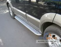 пороги на KIA Sorento 09-11, нерж