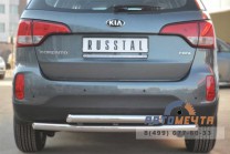 Защита заднего бампера для KIA Sorento-5