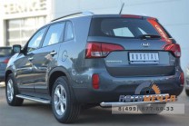 Защита заднего бампера для KIA Sorento-3