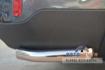 Защита заднего бампера на KIA Sorento-0