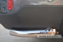 Защита заднего бампера на KIA Sorento