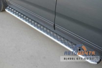 Защита порогов для KIA Sorento-2